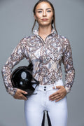 Nice Kitty Long Sleeve Riding Shirt
